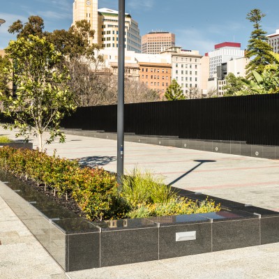 Black Granite - ANZAC Centenary Memorial Walk | Commercial Ceramics & Stone - Commercial Building Projects