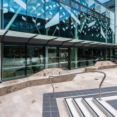 Limestone & Marble Tiles - Royal Adelaide Hospital | Commercial Ceramics & Stone - Commercial Building Projects